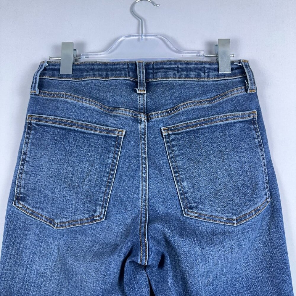 Universal Thread Everyday Straight Jeans Womens Size 10R Mid-Rise Stretch Blue - Picture 8 of 13